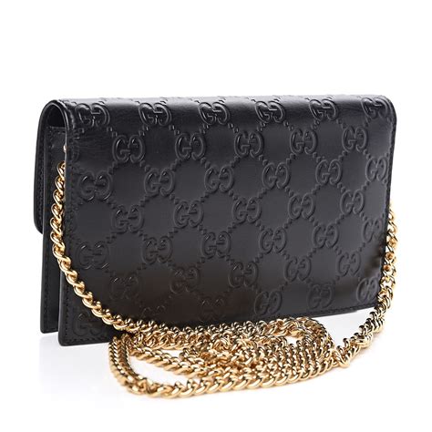 gucci guccissima chain wallet|gucci guccissima wallet on chain.